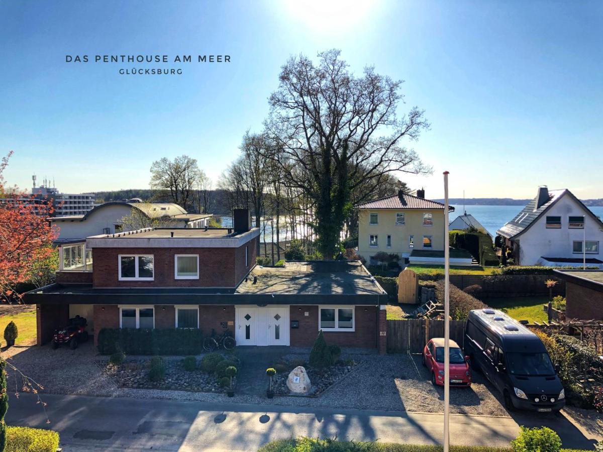 Das Penthouse Am Meer - Logenplatz An Der Foerde - Glücksburg Kültér fotó