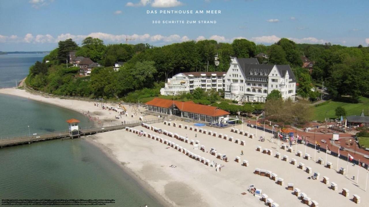 Das Penthouse Am Meer - Logenplatz An Der Foerde - Glücksburg Kültér fotó