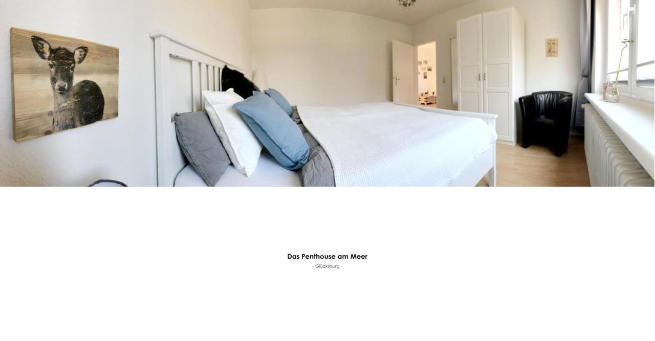 Das Penthouse Am Meer - Logenplatz An Der Foerde - Glücksburg Kültér fotó