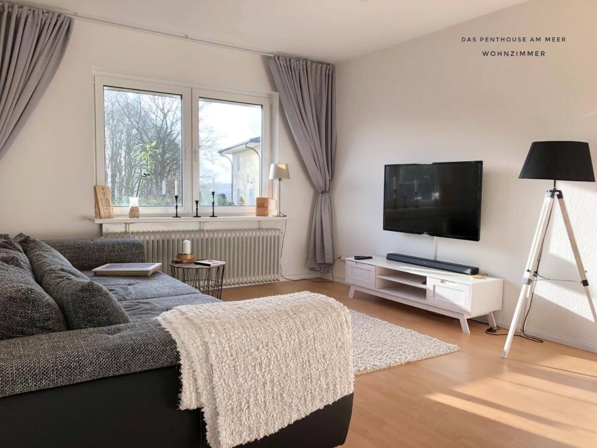 Das Penthouse Am Meer - Logenplatz An Der Foerde - Glücksburg Kültér fotó